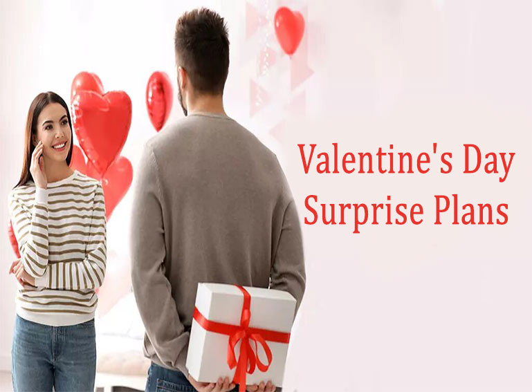 Valentine's Day surprise plans