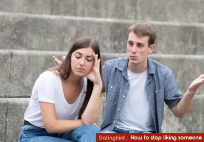 How to stop liking someone